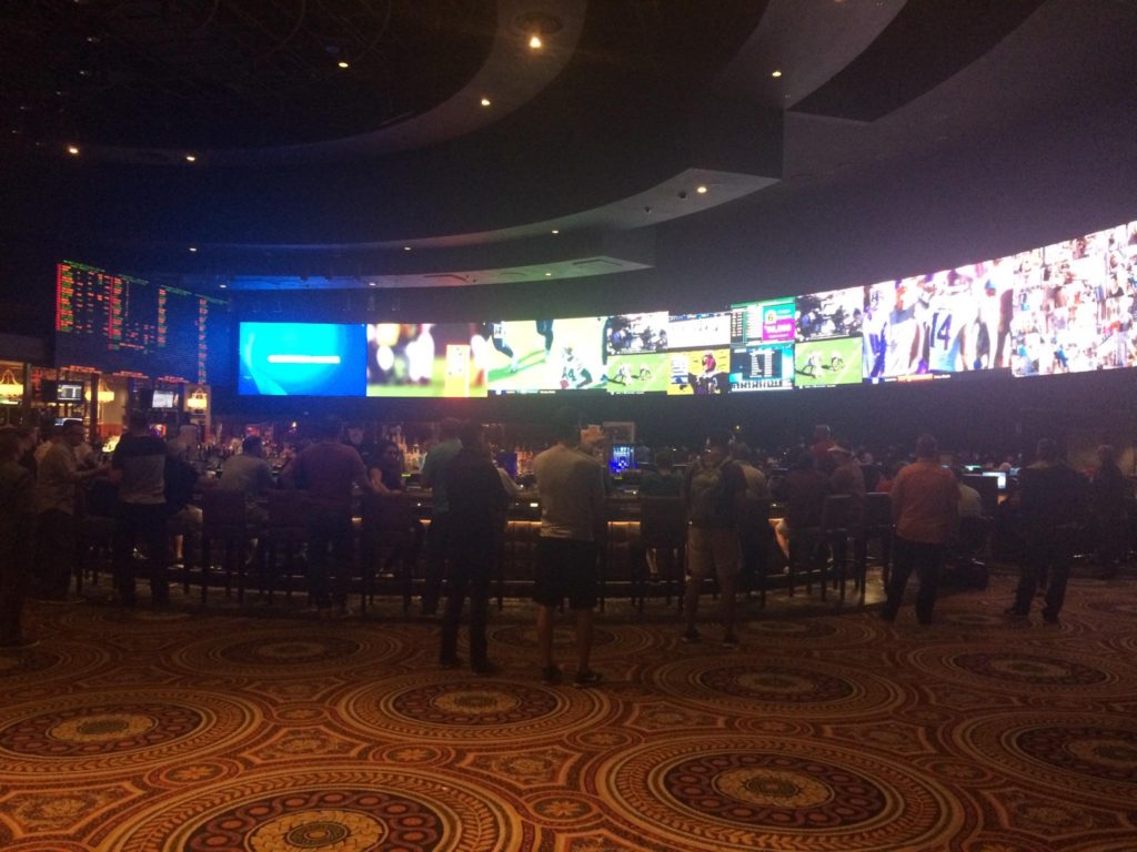 Renovated Caesar's Palace Sportsbook